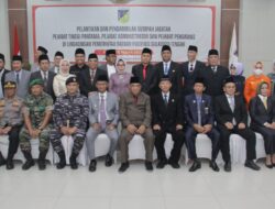 Gubernur Rusdy Lantik 12 Pejabat Tinggi Pratama, Pejabat Administrator dan Pejabat Pengawas