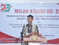Wabup Hadiri Pelantikan Pengurus KAMMI Ketapang
