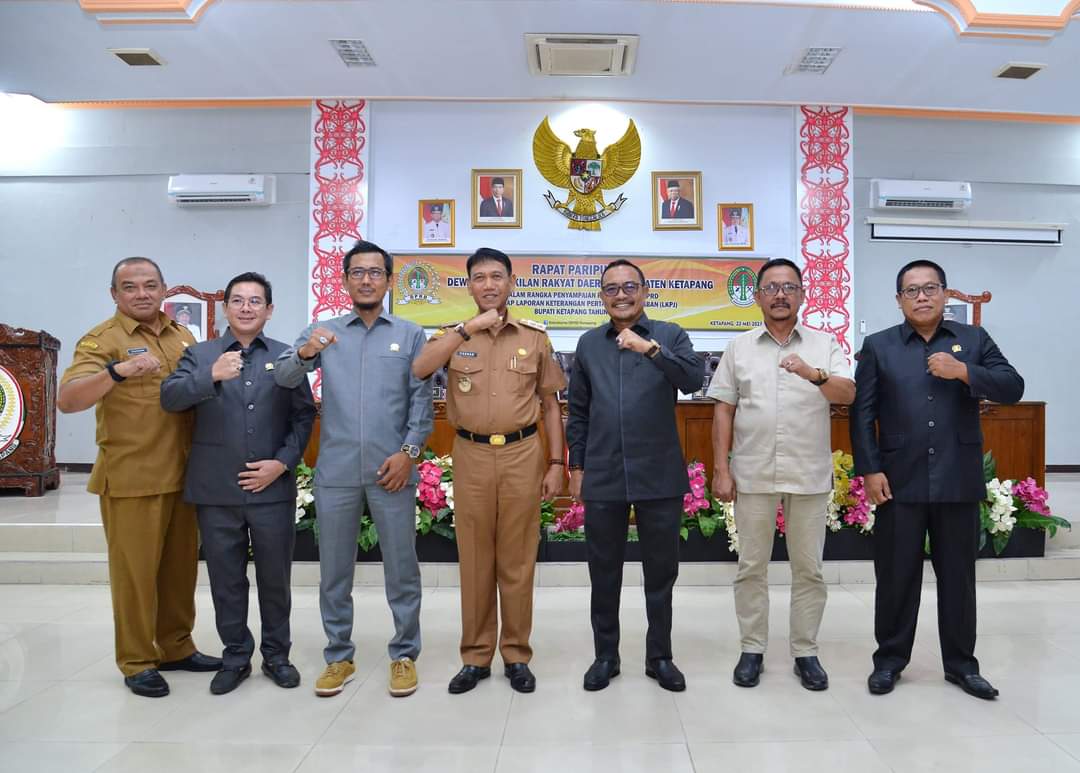 Wakil Bupati Ketapang Hadiri Rapat Paripurna DPRD Terkait LKPJ Bupati Tahun 2022