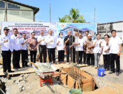 Sekda Ketapang Letakan Batu Pertama Gedung Asrama WPK Bruderan FIC