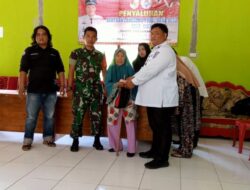 Tiyuh Pagar Dewa Salurkan BLT DD Tahap pertama ke 31 KPM