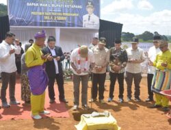 Wabup Farhan Letakan Batu Pertama Pembangunan SMAN 2 Sandai