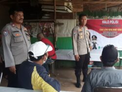 Warga Kelurahan Jatiranggon Sambut Antusias Program Halo Polisi