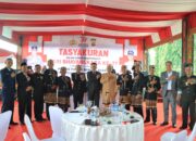 Pj Bupati Tubaba Hadiri HUT Bhayangkara Ke – 77 Di Lapangan Apel Penda Tubaba