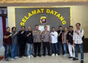 Jalin Silaturahmi, AJK dan Polres Terus Bersinergi