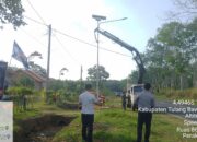Kemenhub RI Memberikan Bantuan Lampu PJU Ke Pemkab Tubaba