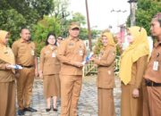 Berbeda, Sekda Laksanakan Apel Di Dinas Kesehatan