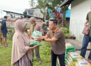 Kembali Gelar Baksos, AJK Bagikan 200 Karung Beras dan 2.400 Botol Air Minum Gratis