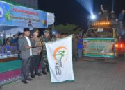 Wabup Farhan Lepas Pawai Mobil Hias Malam Takbiran