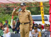 Wabup Jadi Inspektur Upacara Pembukaan TMMD Desa Mayak