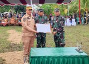 Sekda Hadiri Penutupan TMMDke 120 Desa Mayak