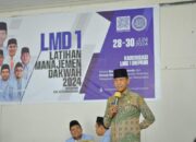 Wabup Farhan Buka Kegiatan Latihan Managemen Dakwah BPD BKPRMI