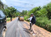 Proyek Jalan Sungai Kepuluk Batu Tajam 37,2 Miliyar Mendapat Catatan Dari Kejari Ketapang