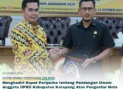 Asisten I Setda Hadiri Rapat Paripurna Tentang Ranperda Tahun 2025