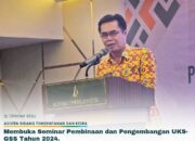 Asisten I Setda Membuka Acara Seminar UKS GSS