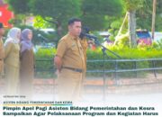 Asisten Sekda Pimpin Apel Pagi, Ini Arahannya