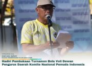 Staf Ahli Hadiri Pembukaan Turnamen Bola Voly DPD KNPI 2024