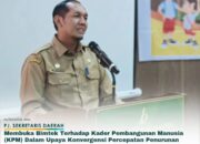 Pj Sekda Buka Bimtek KPM Dalam Rangka Penurunan Stunting