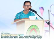 Staf Ahli Membuka Kejuaraan Tenis Lapangan Bupati Cup 2024