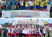Plh. Sekda Tutup Kejuaraan Bupati Ketapang Cup 2024