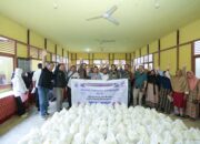 Rayakan HUT ke-5 Tahun, AJK Bagikan 200 Paket Sembako Gratis ke Masyarakat