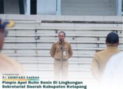 Pj Sekda Pimpin Apel Pagi Rutin