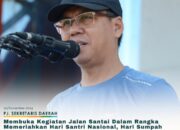 Pj Sekda Buka Kegiatan Jaqn Santai Dalam Rangka Hari Santri Nasional 2024