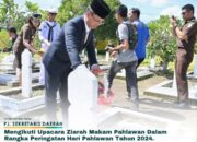 Pj Sekda Ikuti Upacara Ziarah Makam Pahlawan