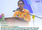 Staf Ahli Bupati Ketapang Buka Pelatihan Manajemen Keuangan Keluarga dan Bina Iman Remaja
