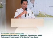 Asisten Sekda Buka Workshop Evaluasi Penerapan SPM