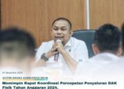Asisten Sekda Pimpin Rakoor Percepat Penyaluran DAK Fisik 2024