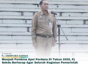 Pj Sekda Ketapang Pimpin Apel Senin Pertama 2025