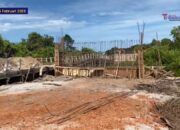 Proyek Jembatan Sungai Tapah Cair 90 Persen Dipertanyakan!!!