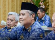 Staf Ahli Ikuti Video Conference Rapat Koordinasi Pengendalian Inflasi