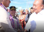 Bupati Dan Wakil Bupati Ketapang Sambut Kedatangan Wamen Pertanian dan Gubernur Kalbar