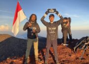 AJK Sukses Menggelar XPDC ke Puncak Tertinggi Jawa Tengah Gunung Slamet 3428 mdpl “jaga alam”