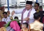 Bupati Ketapang Hadiri Acara Robo-Robo dan Mandi Safar serta menjaga Tradisi Adat Melayu