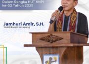Wabup Jamhuri Pimpin Apel Hari Kesaktian Pancasila