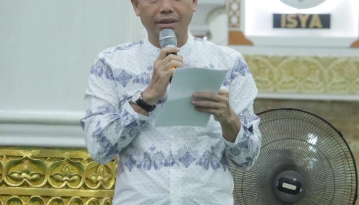 Sekda Hadiri Tabligh Akbar Isra miraj Nabi Muhammad SAW 1447 Hijiriah di Masjid Agung Al-Ikhlas Ketapang