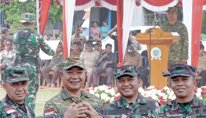 Bupati Ketapang Resmi Buka TMMD Reguler ke-127 Tahun 2026 di Desa Selangkur Raya