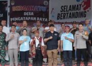 Bupati Hadiri HUT ke 16 Desa Pengatapan Kecamatan Tumbang Titi